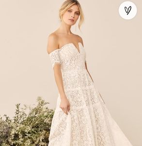 Lulus white dress size xs